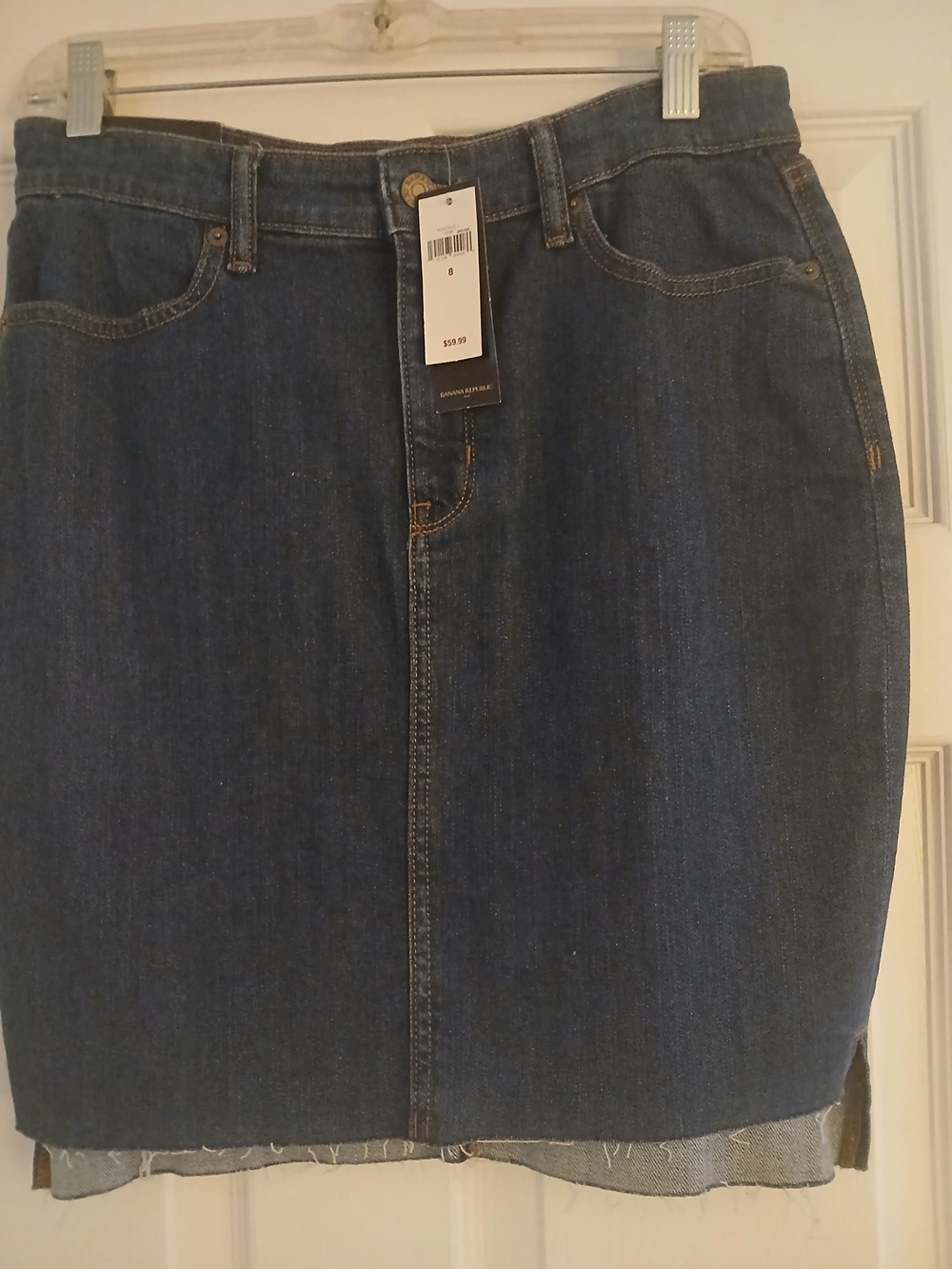 Banana Republic Dark Blue Denim Skirt